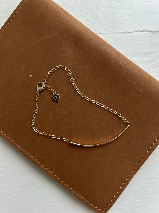 Gold Bar Bracelet