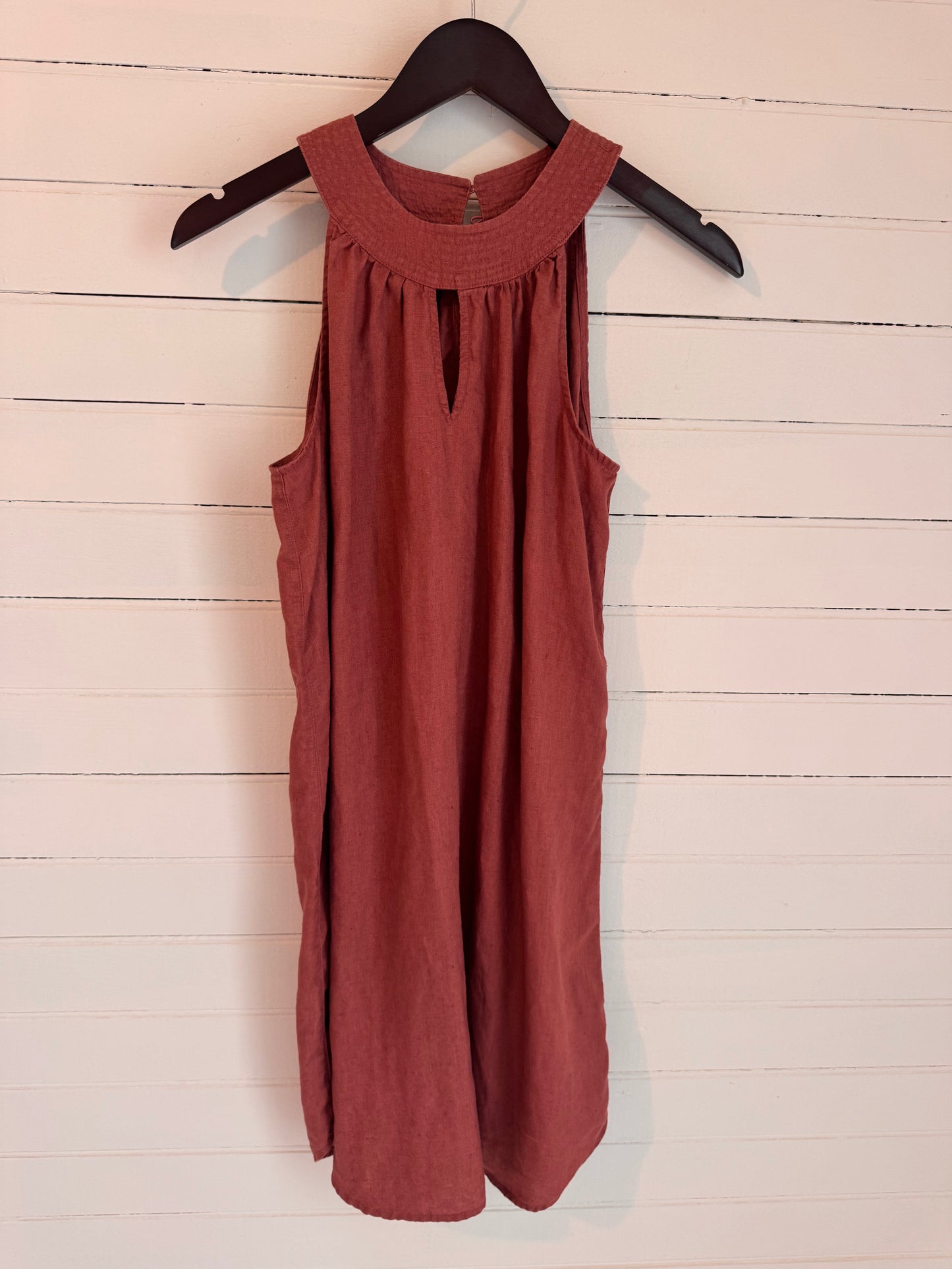 Effortless Mauve Sleeveless Dress