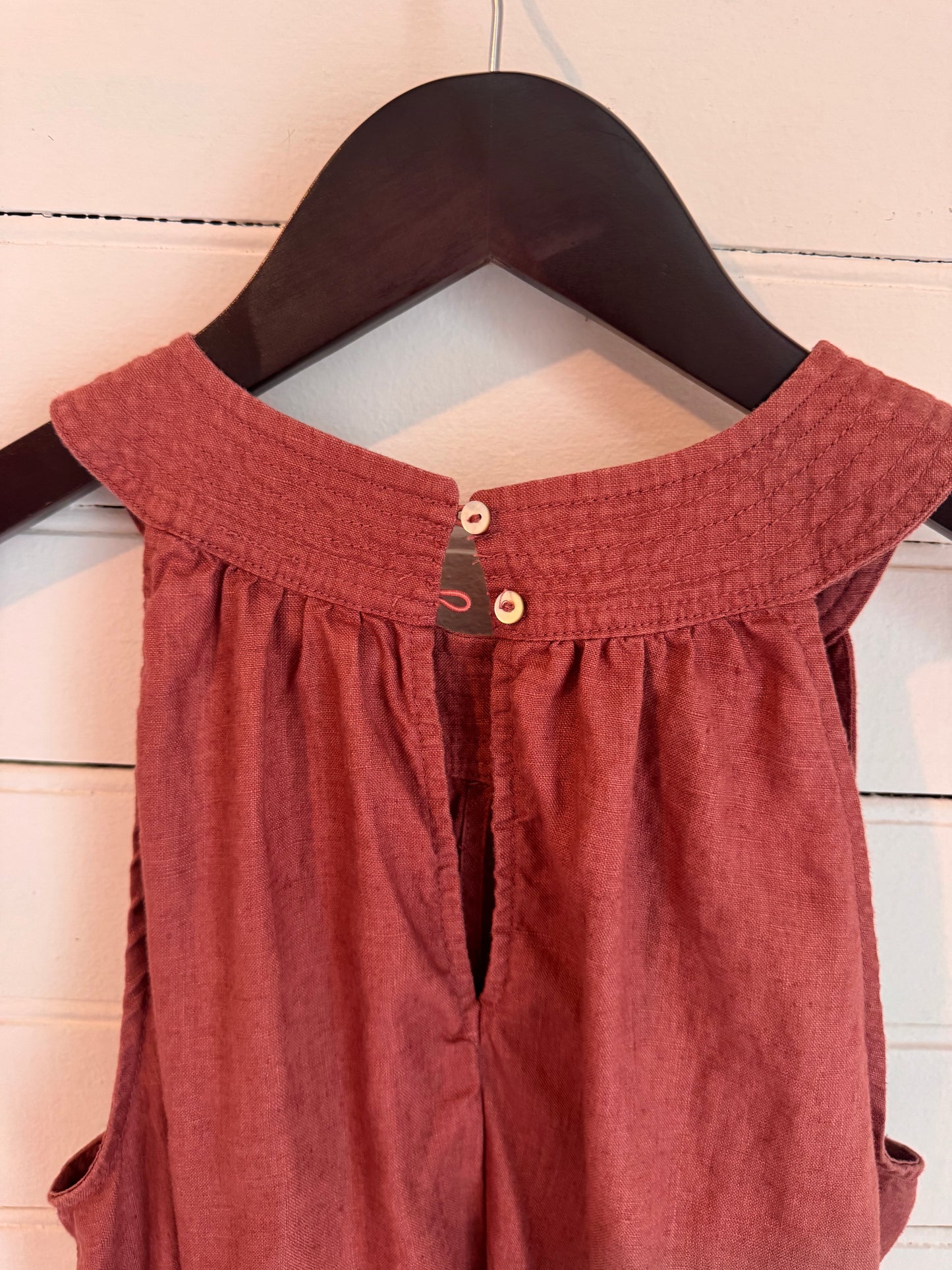 Effortless Mauve Sleeveless Dress
