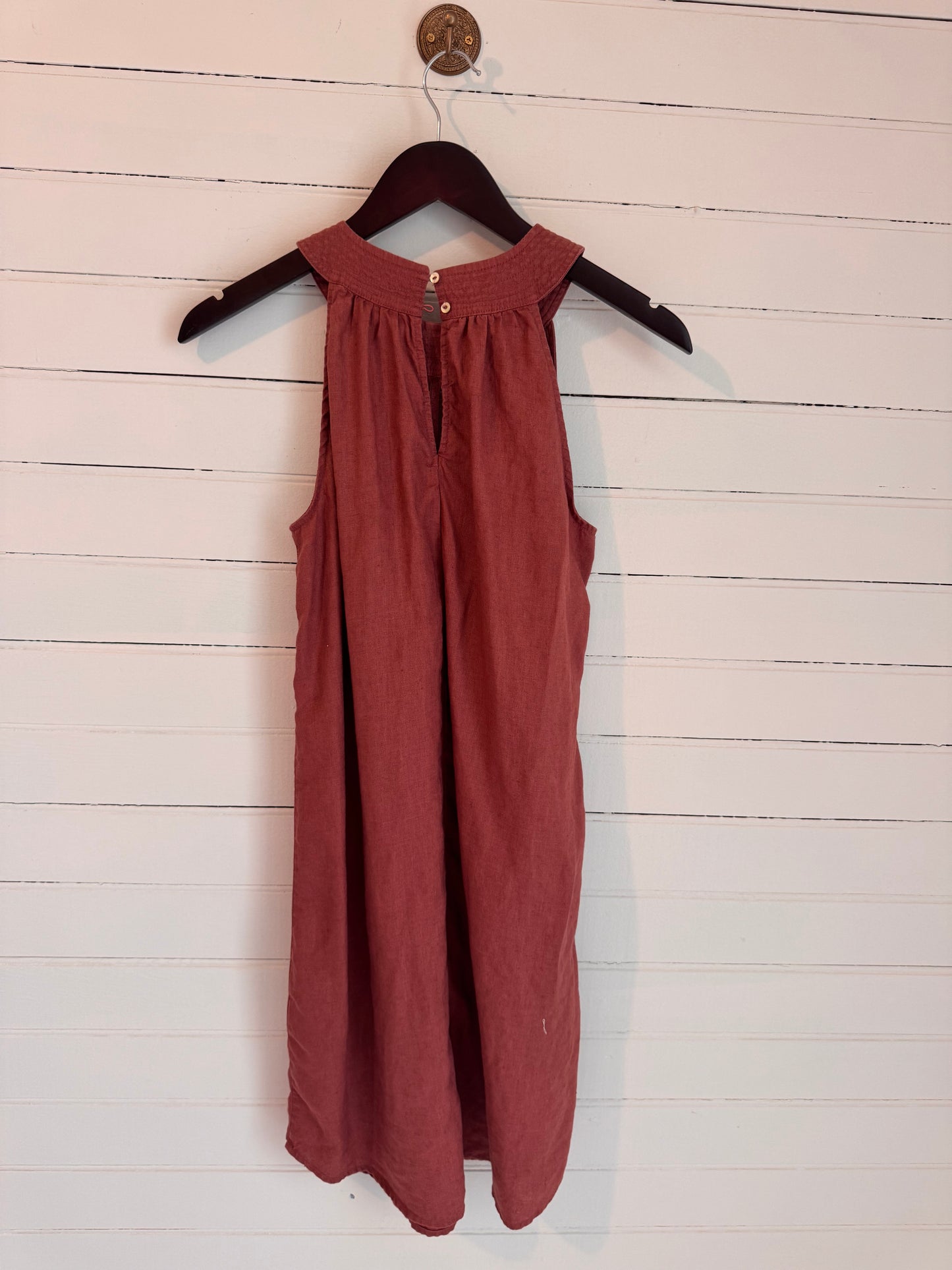 Effortless Mauve Sleeveless Dress