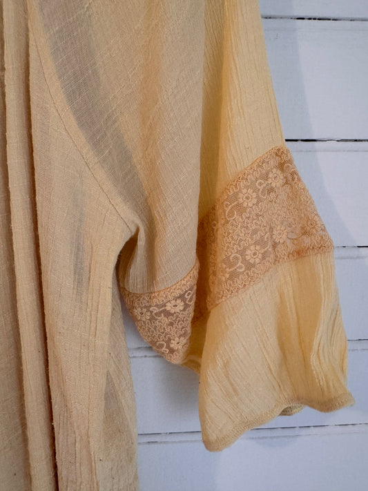 Flowy Butter Yellow Dress