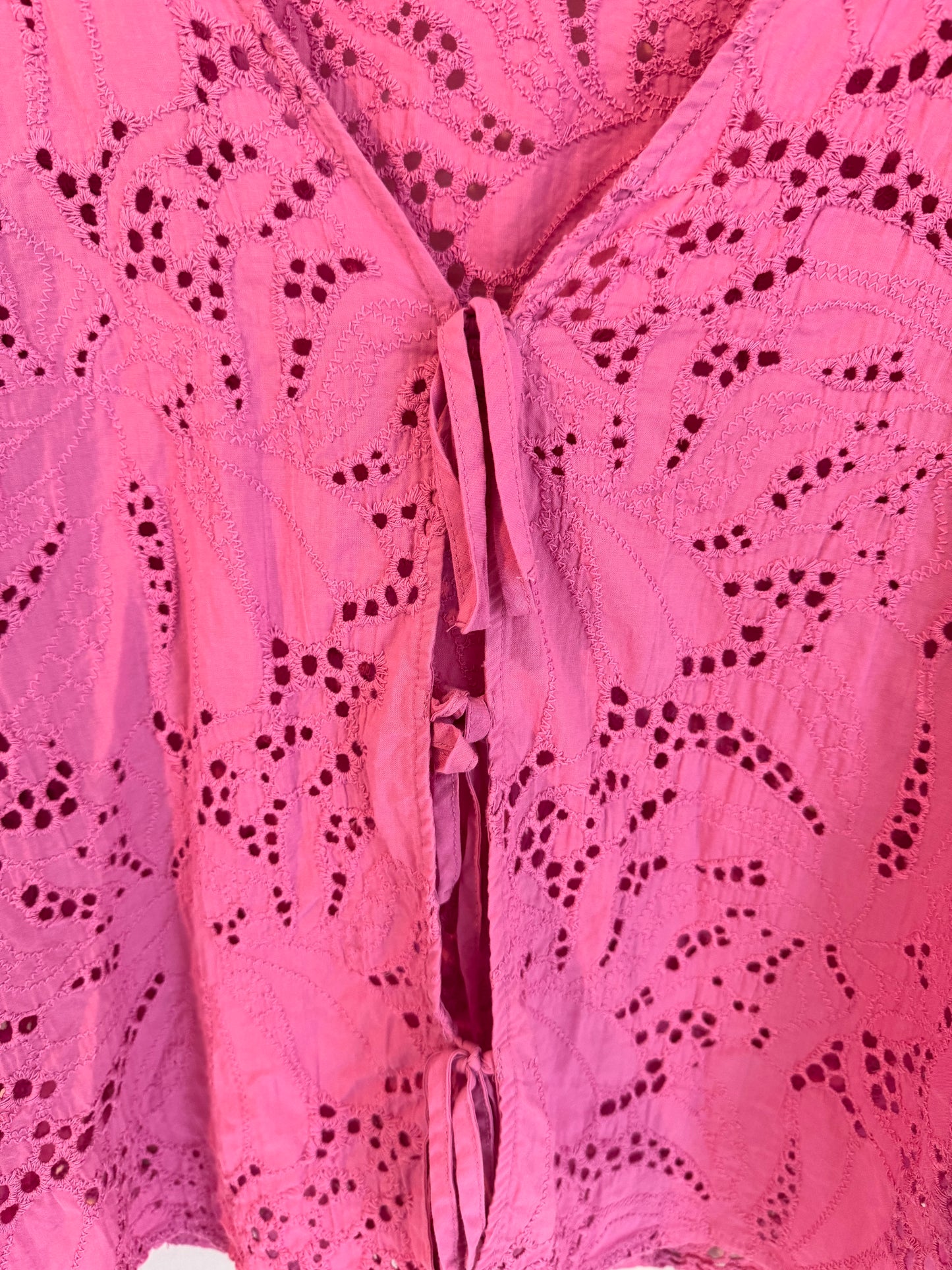 Modern Eyelet Blouse